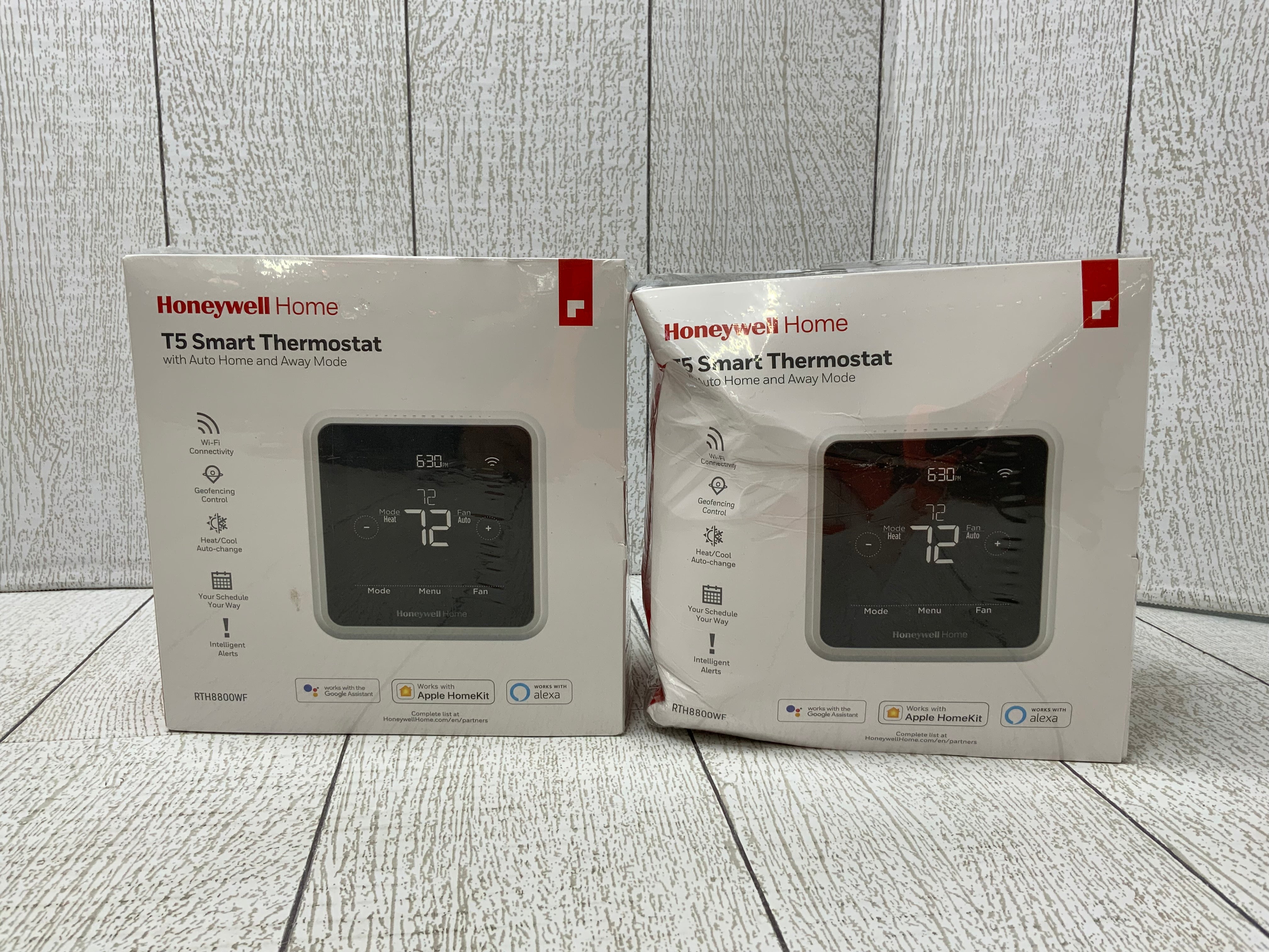 Honeywell Home T5 RTH8800WF2022-- 7-Day Programmable Thermostat **LOT OF 2** (7994438123758)